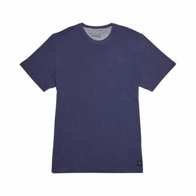 Fox Level Up SS Prem Pkt Tee - Deep Cobalt