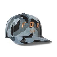 Fox Vzns Camo Tech Flexfit Hat - Black/Camo