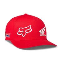 Fox X Honda Flexfit Hat - Flame Red