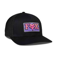 Fox Barbed Wire Flexfit Hat - Black