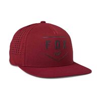 Fox Shield Tech Snapback - Scarlet - OS