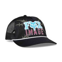 Fox Barbed Wire Snapback Hat - Black - OS