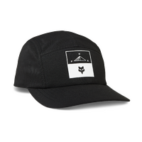 Fox Summit Camper 5 Panel Hat - Black - OS
