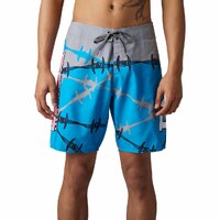 Fox Barbed Wire 19in Boardshort - Blue/Grey