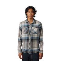 Fox Turnsout Utility Flannel - Taupe