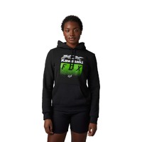 Fox Womens X Kawi Pullover Fleece - Black