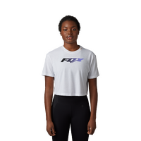Fox Womens Morphic Crop Tee - White