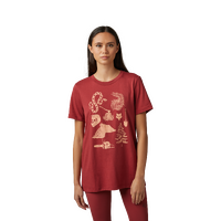 Fox Womens Track Beast SS Tee - Scarlet