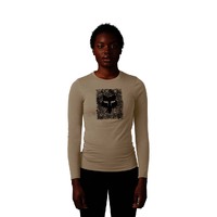 Fox Womens Auxlry LS Tech Tee - Beige