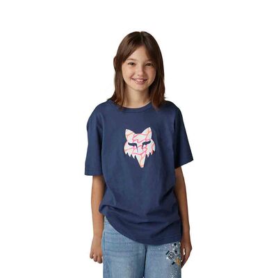 Fox Youth Ryver SS Tee - Deep Cobalt