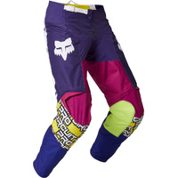 Fox 180 Pro Circuit Pants - White Blue