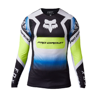 Fox 2023 PC Flexair Foyl Jersey - Black/White