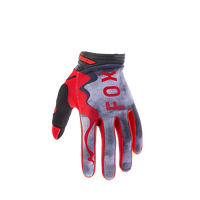 Fox 2024 180 Atlas Gloves - Grey/Red