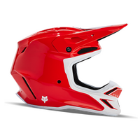 Fox V3 Rs Optical Helmet - Fluro Red
