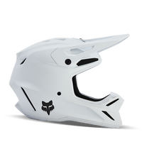 Fox V3 Solid Helmet - Matte White