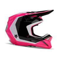 Fox V1 Nitro Helmet - Black/Pink
