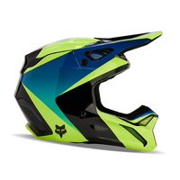 Fox V1 Streak Helmet - Black/Yellow