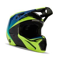 Fox 2024 V1 Streak Helmet - Black/Yellow
