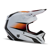 Fox V1 Flora Helmet - White/Black