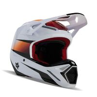 Fox 2024 V1 Flora Helmet - White/Black