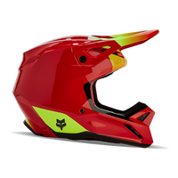 Fox V1 Ballast Helmet - Fluro Red