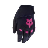 Fox 2024 Kids Dirtpaw Gloves - Black/Pink