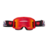 Fox 2024 Youth Main Atlas Spark Goggle - Grey/Red - OS