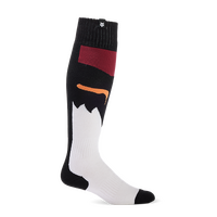 Fox 180 Flora Sock - Black/White