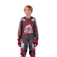 Fox 2024 Youth 180 Atlas Jersey - Grey/Red
