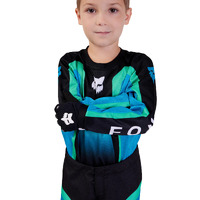 Fox 2024 Kids 180 Ballast Jersey - Black/Blue