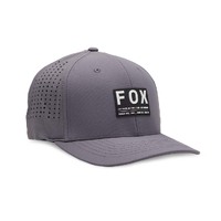 Fox Non Stop Tech Flexfit Hat - Steel Grey