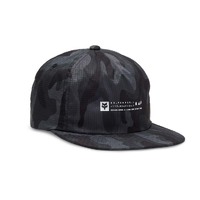 Fox Base Over Adjustable Hat - Black/Camo - OS