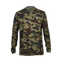 Fox Head LS Tech Tee Camo - Green/Camo