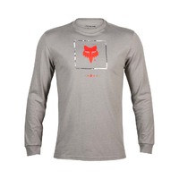 Fox Atlas LS Premium Tee - Heather Graphite