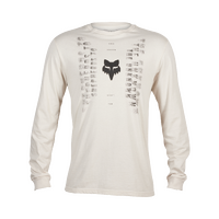 Fox Faded Out LS Premium Tee - Vintage White