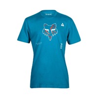 Fox Withered SS Premium Tee - Maui Blue