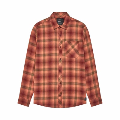 Fox Survivalist Flannel - Rust