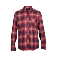 Fox Survivalist Flannel - Scarlet