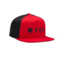 Fox Youth Absolute Sb Mesh Hat - Flame Red - OS