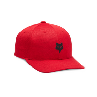 Fox Youth Lithotype 110 Snapback Hat - Flame Red - OS