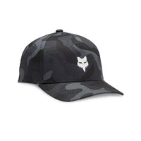 Fox Youth Camo 110 Snapback Hat - Black/Camo - OS