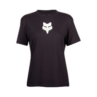 Fox Womens Fox Head SS Tee - Black