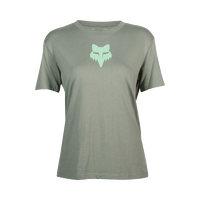 Fox Womens Fox Head SS Tee - Kelp