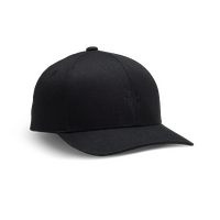 Fox Youth Legacy 110 Snapback Hat - Black/Black - OS