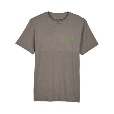 Fox Taunt Prem SS Tee - Heather Graphite