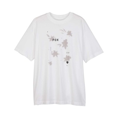 Fox Womens Byrd Oversized SS Tee - White