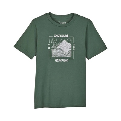 Fox Youth Explore Graphic SS Tee 1 - Hunter Green