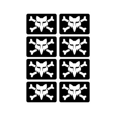 Fox Victory Logo Decal Pack - Black