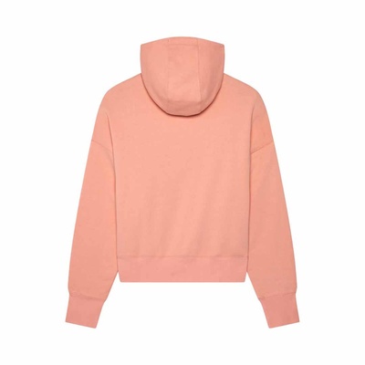 Fox Moto-X Oversized Womens Pullover Fleece - Pale Pink