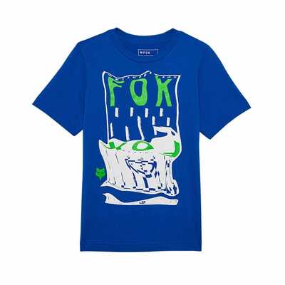 Fox Youth Energy Blast Ss Tee - Blue